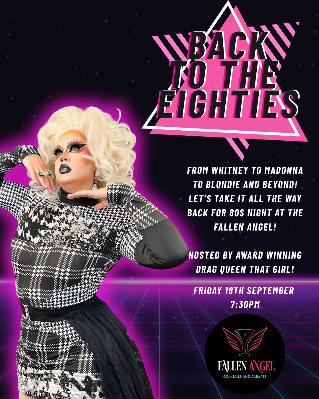 Back to the 80s Drag Night with That Girl