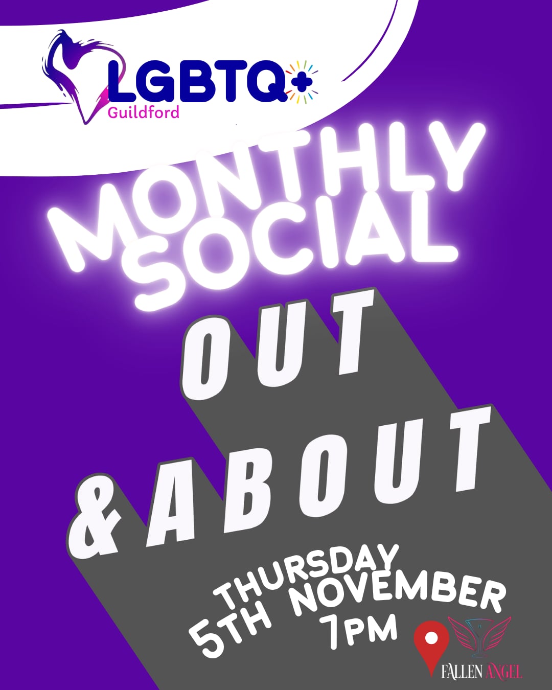 LGBTQ+ Monthly Social