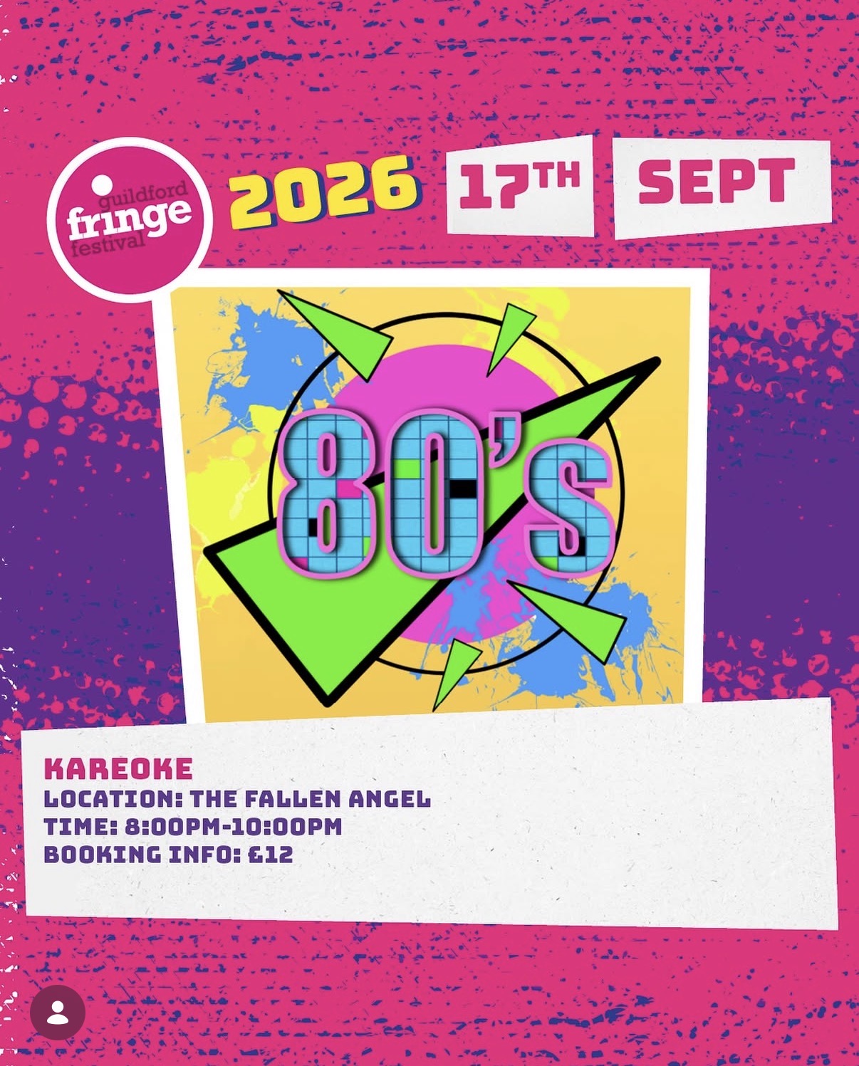 80s Themed Karaoke Night